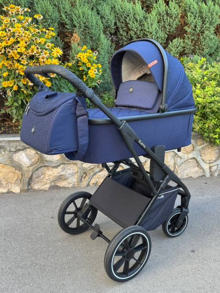 Коляска 2в1 Sevillababy Eletta E77 (Ocean Blue/темно-синий)