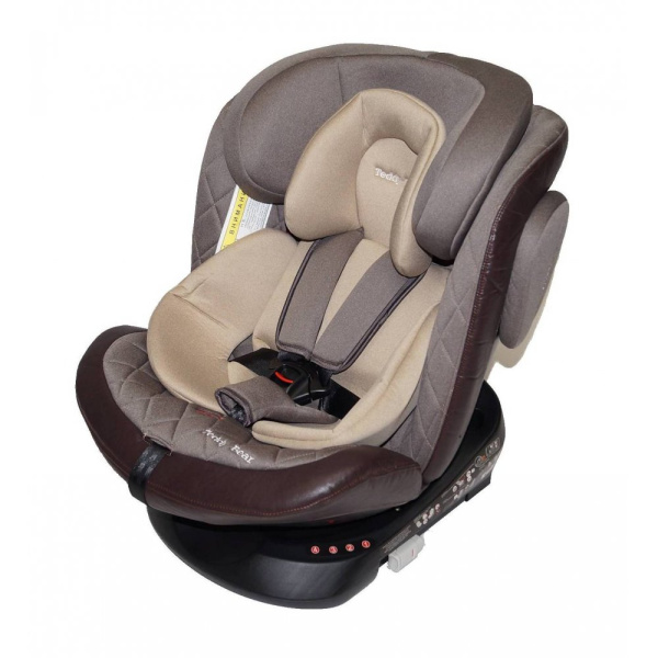 Автокресло Baby Car Seat с изофиксом 0-36 кг (Beige Plus (эко-кожа))