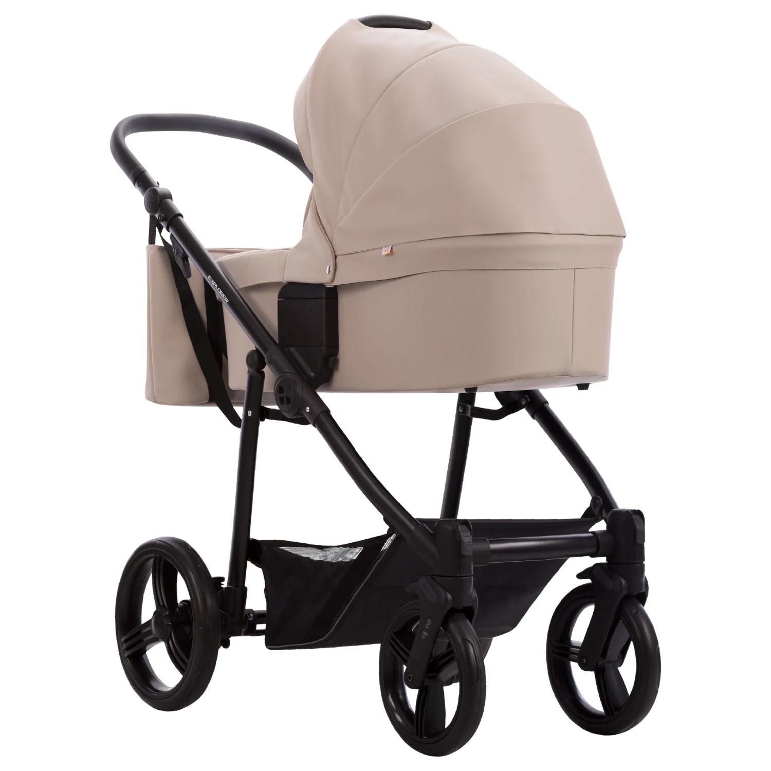 Коляска Bebetto Explorer PRO 2в1 (06 св.бежевая кожа) Коляска Bebetto Explorer PRO 2в1 (06 св.бежевая кожа)