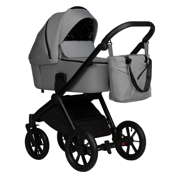 Коляска 2в1 Indigo Solio (So 04 (св.серый))