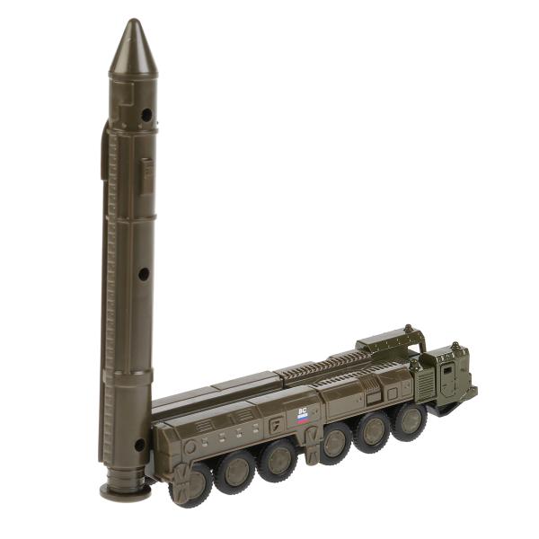 Модель инерционная РСЗО Тополь с ракетой 15 см