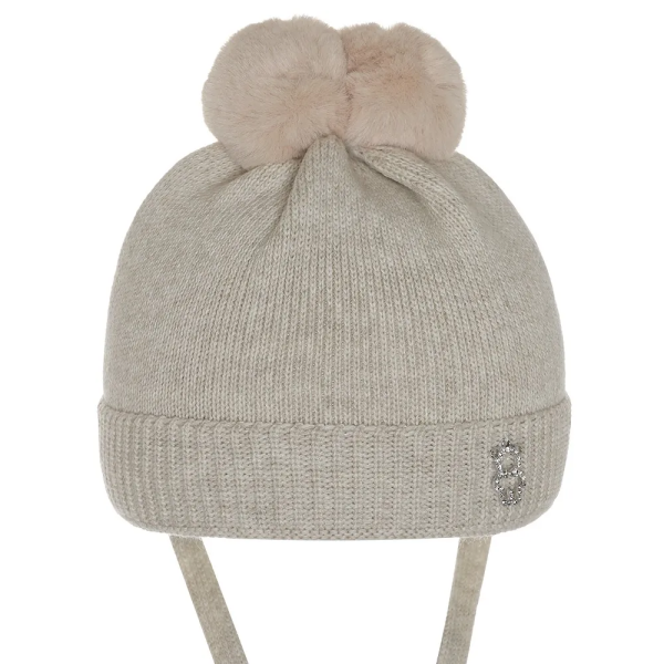 Шапка  двухслойная   Grandcaps GC-FZ90 (р.44-46светло-бежевый)