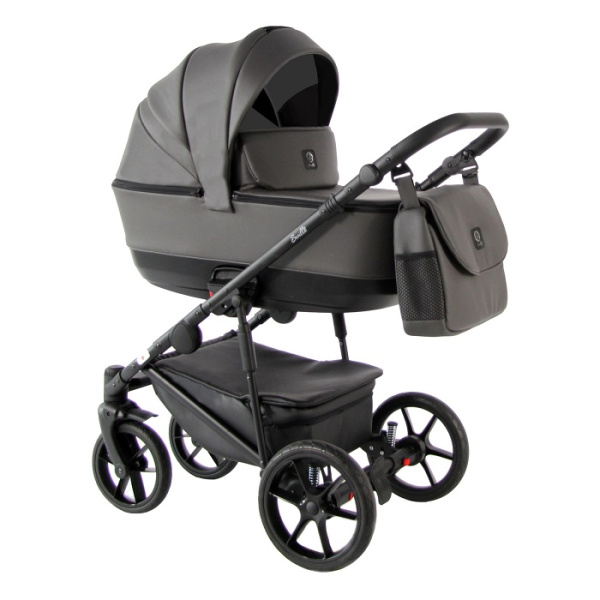Коляска 2в1 Sevillababy Tisso (TIS-08 серый экокожа)