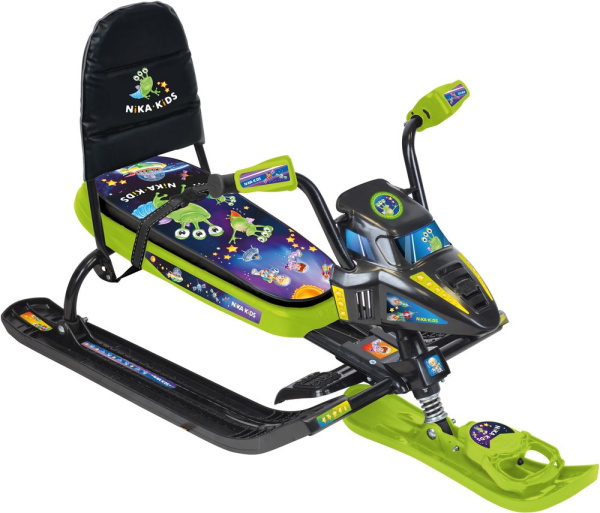 Снегокат Nika Snowpatrol (Пришельцы (черный каркас))