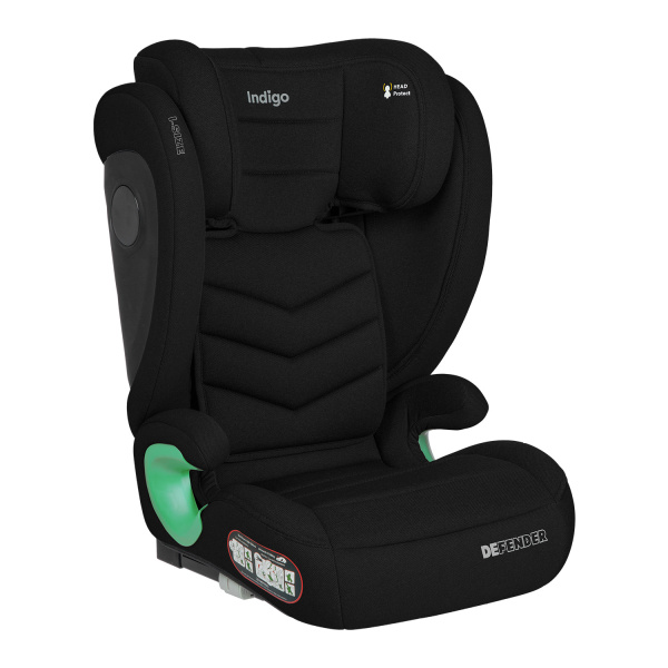 Автокресло Indigo Defender isofix 15-36кг (Черный)