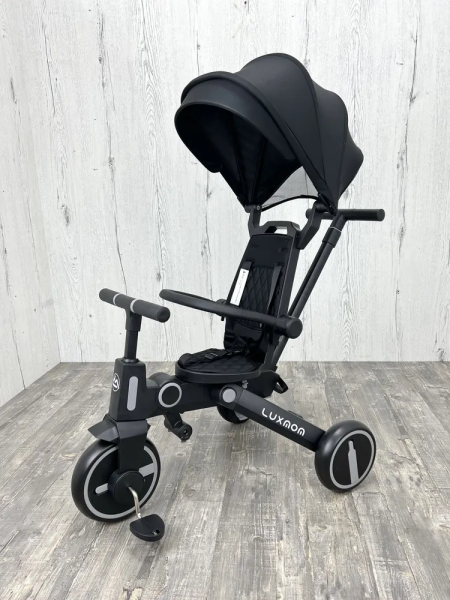 Трехколесный велосипед LuxMom 368 (Черный) Трехколесный велосипед LuxMom 368 (Черный)