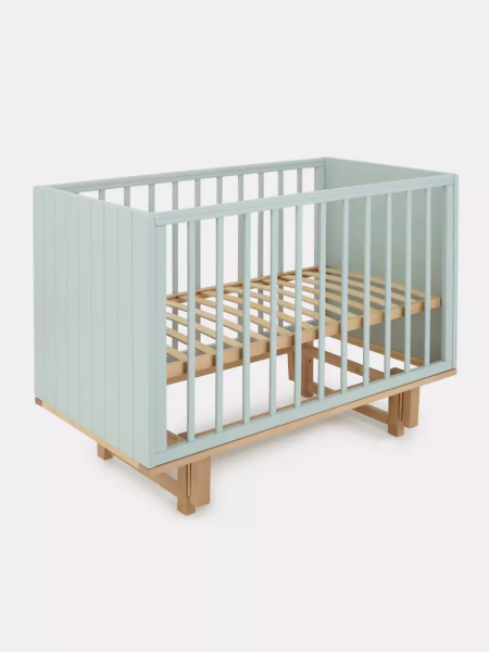 Кроватка детская Rant Bamboo маятник продольный  (Light Green)