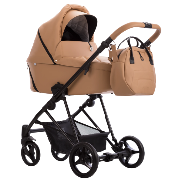 Коляска Bebetto Yoddi PRO 2в1 (Pro 03 рыжая кожа)