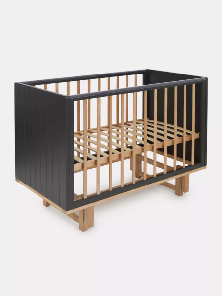 Кроватка детская Rant Bamboo маятник продольный  (Moon Grey)