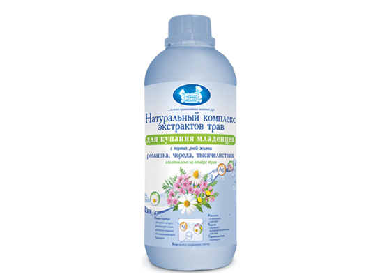 Натуральный комплекс экстрактов трав Наша Мама Ромашка, Череда, Тысячелистник 1000 мл